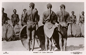 Sudan - Africa - Men and Women at Lado Enclave