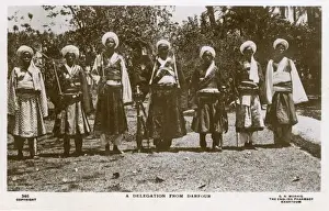 Sudan - A delegation from Darfur