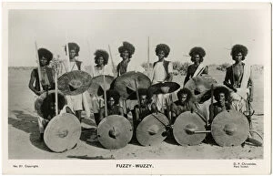 Hairstyle Gallery: Sudan - A group of Hadendoa Warriors
