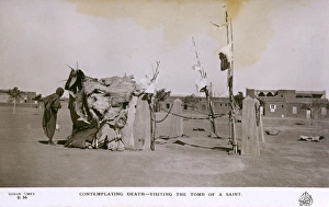 Sudan - Visiting the tomb of a Local Saint
