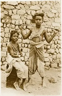 Sudanese Bichereen girls