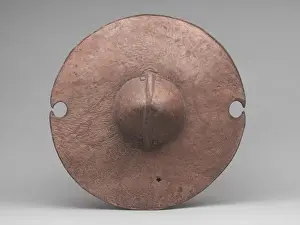 Hide Prints: Sudanese hippopotamus hide daraga or shield