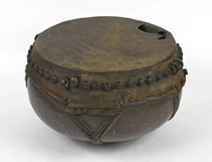 Khartoum Collection: Sudanese kettle drum, 1898