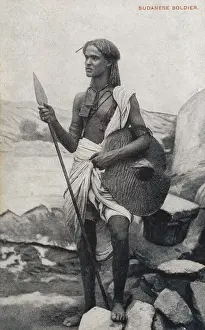 Tribesman Prints: Sudanese Soldier