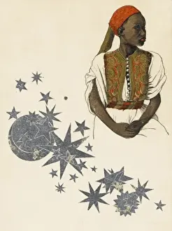 Sudanese woman in traditional costume