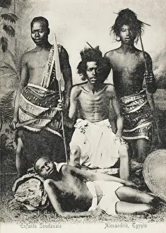 Sudanese youngsters at Alexandria