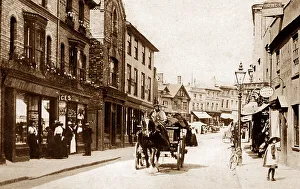 Friars Prints: Sudbury Friar's Street early 1900s