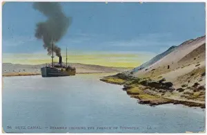 In the Suez Canal