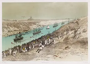 Suez Canal Opened 1869