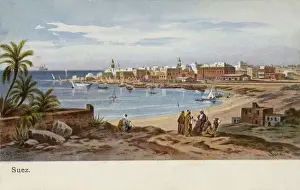 Beaches Prints: Suez, Egypt
