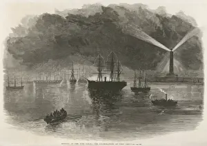 Suez Opening Lights