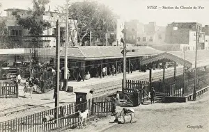 Suez - Railway Station - Egypt
