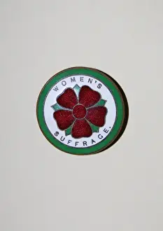 Suffrage Badge N. U. W. S. S