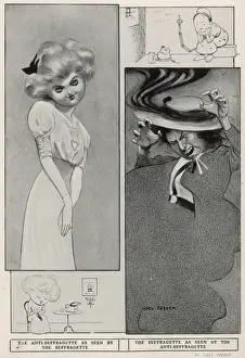 Mice Prints: The suffrage debate: two extreme portraits
