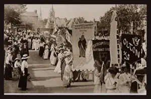 Avon Prints: Suffrage March Stratford on Avon 1911