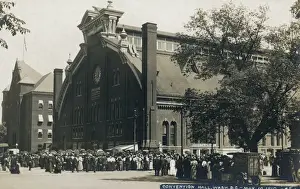 Franchise Prints: Suffrage meeting, Convention Hall, Washington DC, USA