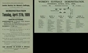 Bring Prints: Suffrage Pageant Womens Trades & Professions