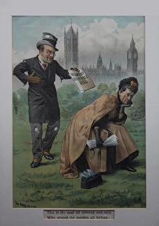 Tattered Gallery: Suffrage Parliament M.P Woos Maiden