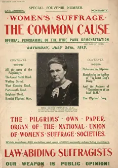 Suffrage Pilgrimage NUWSS 1913