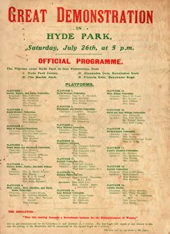 Hyde Collection: Suffrage Pilgrimage NUWSS 1914