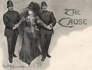 Arrested Prints: Suffragette Arrested for The Cause