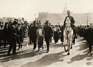 Pankhurst Gallery: Suffragette Arrested near Buckingham Palace 1914