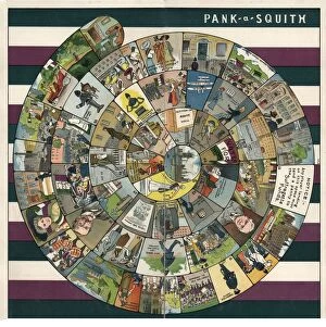 Images Dated 4th August 2015: Suffragette Board Game PANK-A-SQUITH