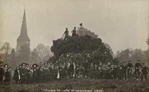 Suffragette on Bonfire Chislehurst 1908