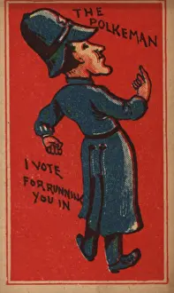 Suffragette Card Game Snap Policeman