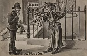 Move Collection: Suffragette Chained to Railings Petition