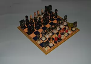 Images Dated 9th October 2013: Suffragette Chess Set