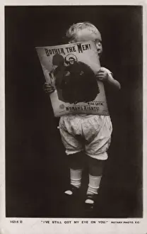 Caption Prints: Suffragette Child Sheet Music