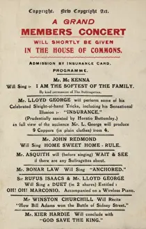 Spoof Prints: Suffragette Concert House of commons