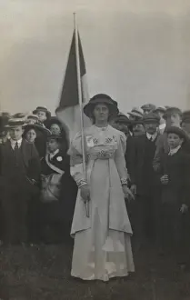 Marsh Prints: Suffragette Demonstration Charlotte Marsh 23 July 1910