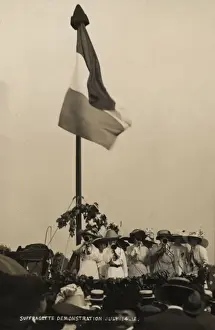 Suffragette Demonstration Hyde Park 1912