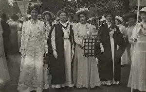 Pankhurst Gallery: Suffragette Demonstration Rally Hyde Park 23 July 1910