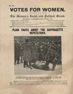 Deputation Collection: Suffragette Deputation Black Friday 1910