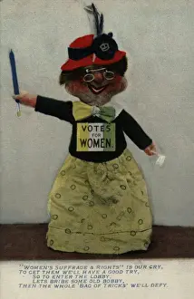 Appears Prints: Suffragette Doll Votes for Women