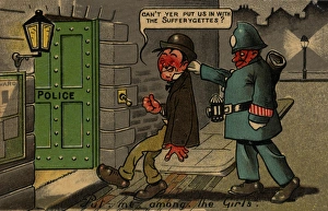 Knowing Collection: Suffragette Drunken Man Suffery Gettes