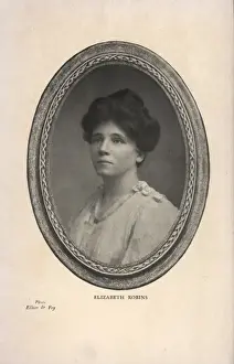 Franchise Prints: Suffragette Elizabeth Robins