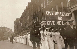 Liberty Collection: Suffragette Emily Wilding Davison Funeral 1913