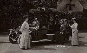 Wspu Prints: Suffragette Emmeline Pankhurst