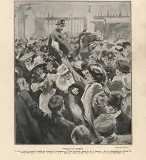 Celebrates Prints: Suffragette Emmeline Pankhurst Parliament