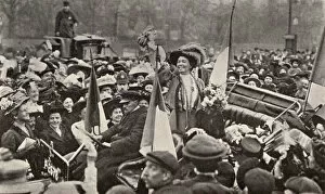 Images Dated 17th May 2016: Suffragette Emmeline Pethick Lawrence