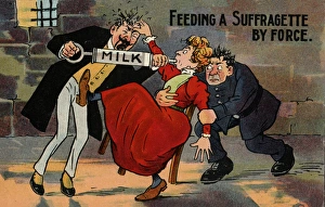 Attempts Gallery: Suffragette, Force Feeding Milk