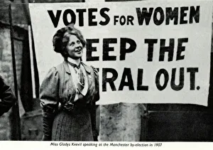 Wspu Gallery: Suffragette Gladice Keevil Manchester