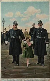 Flanked Prints: Suffragette In the Grip of the Law