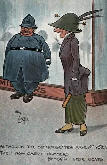 Suffragette Hammer in Pocket Policeman
