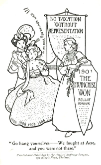 Acre Gallery: Suffragette Go Hang Yourselves
