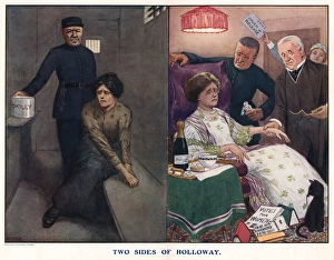 Suffragette in Holloway Prison Mrs. Pankhurst Suffragette in Holloway Prison Mrs. Pankhurst